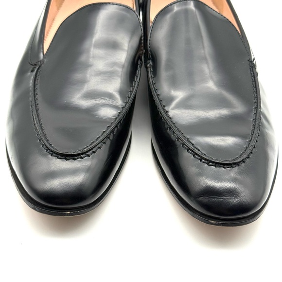 J.Crew Academy Loafer Black Leather 9.5 - Picture 3 of 13